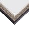 Craig Frames Furio Distressed Silver and Black Picture Frame